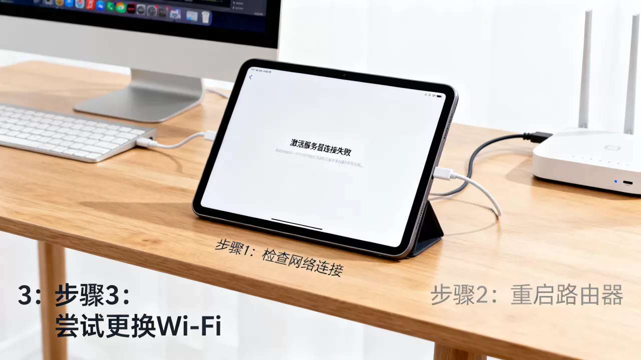 为什么ipad刷机后连不上激活服务器,怎么解决 为什么ipad刷机后连不上激活服务器,怎么解决