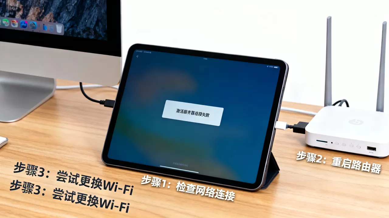 为什么ipad刷机后连不上激活服务器,怎么解决 为什么ipad刷机后连不上激活服务器,怎么解决