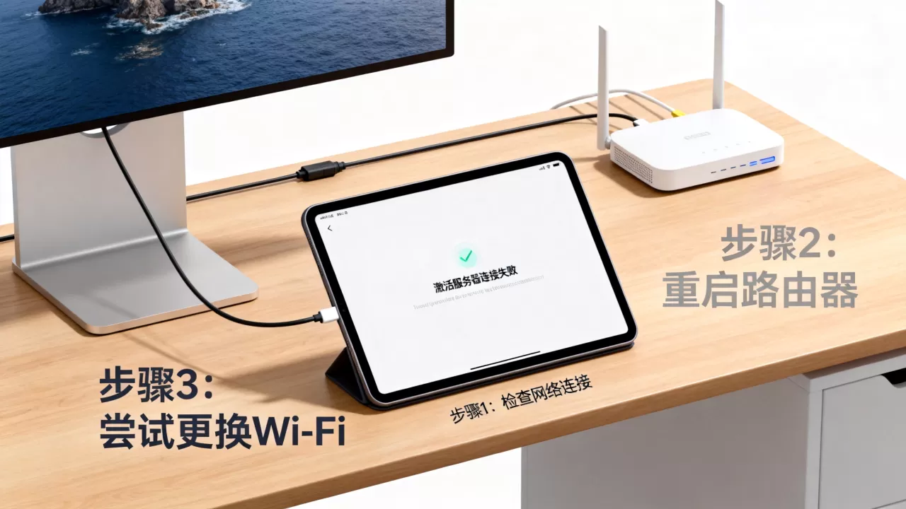 为什么ipad刷机后连不上激活服务器,怎么解决 为什么ipad刷机后连不上激活服务器,怎么解决