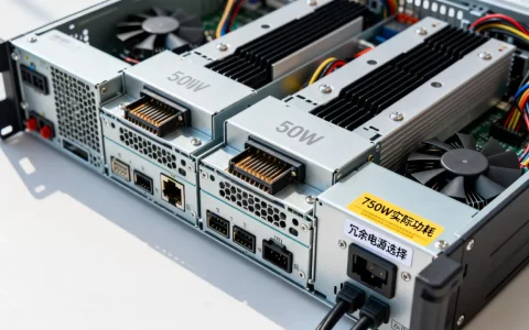 服务器双电源750w实际功耗多大，冗余电源功率怎么选择？