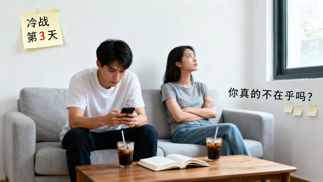 你他妈继续我们就耗着是什么心理,感情冷战如何破冰? 你他妈继续我们就耗着是什么心理,感情冷战如何破冰?