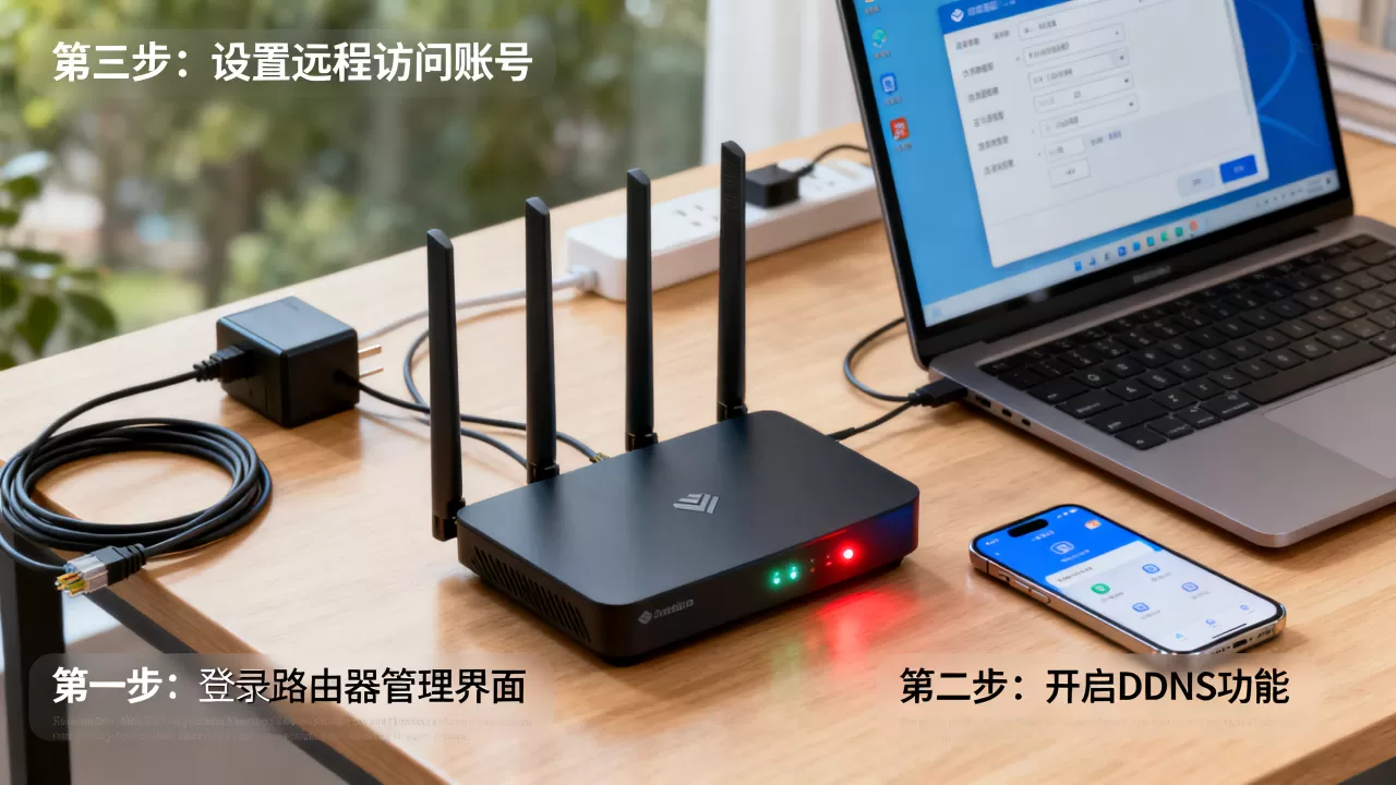 家用路由器动态DDNS如何配置?远程访问设备需要哪些步骤? 家用路由器动态DDNS如何配置?远程访问设备需要哪些步骤?