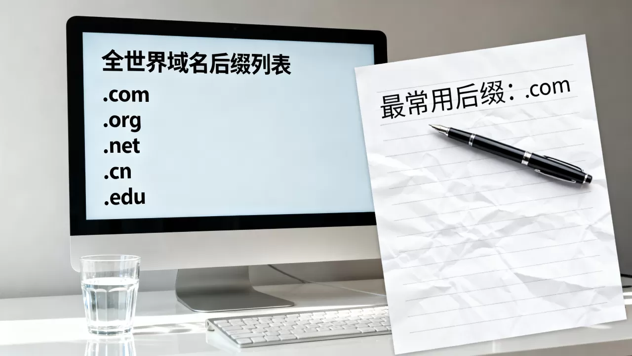 全世界都有哪些域名后缀,哪种后缀最常用? 全世界都有哪些域名后缀,哪种后缀最常用?