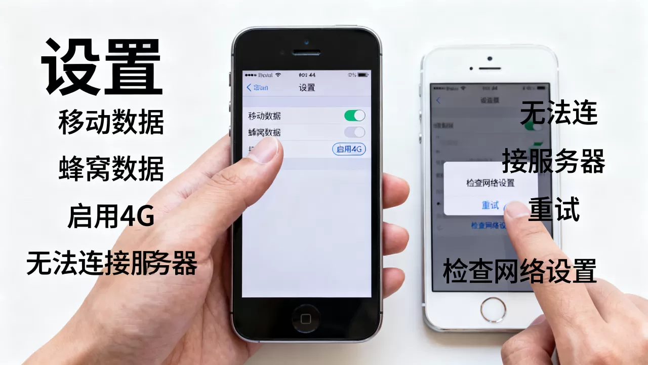 苹果4s移动如何开数据连接,苹果4s无法连接服务器怎么办? 苹果4s移动如何开数据连接,苹果4s无法连接服务器怎么办?