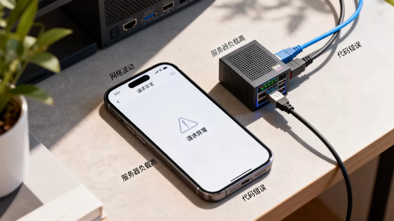 app服务器请求异常怎么解决,常见原因有哪些? app服务器请求异常怎么解决,常见原因有哪些?
