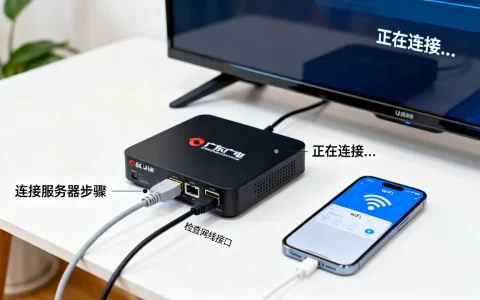 广东广电u点盒怎么连接服务器？，连接不上怎么办