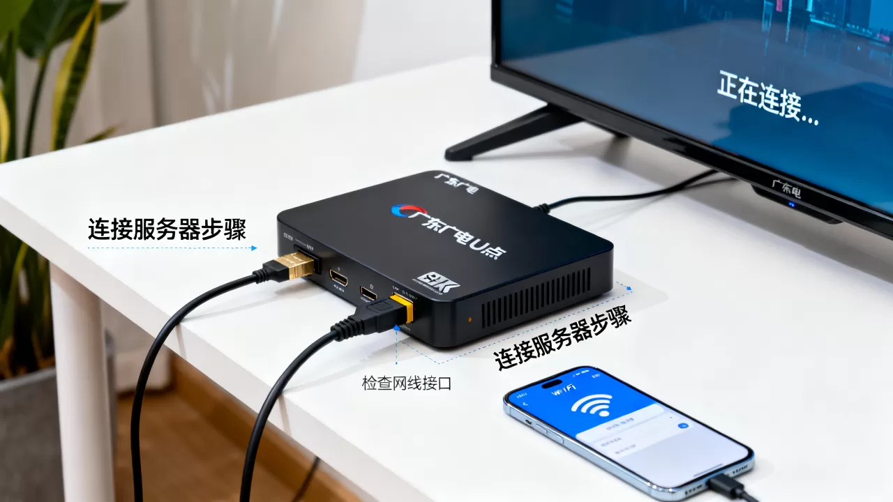 广东广电u点盒怎么连接服务器?,连接不上怎么办 广东广电u点盒怎么连接服务器?,连接不上怎么办