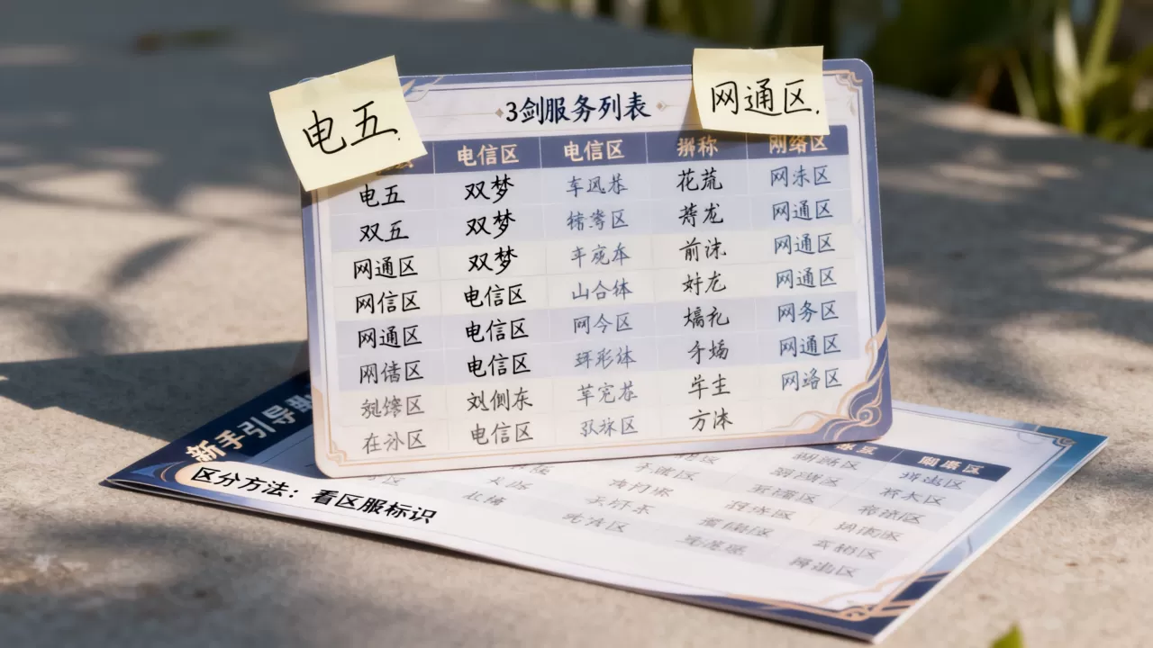 剑3服务器都有哪些别称?新手怎么区分? 剑3服务器都有哪些别称?新手怎么区分?