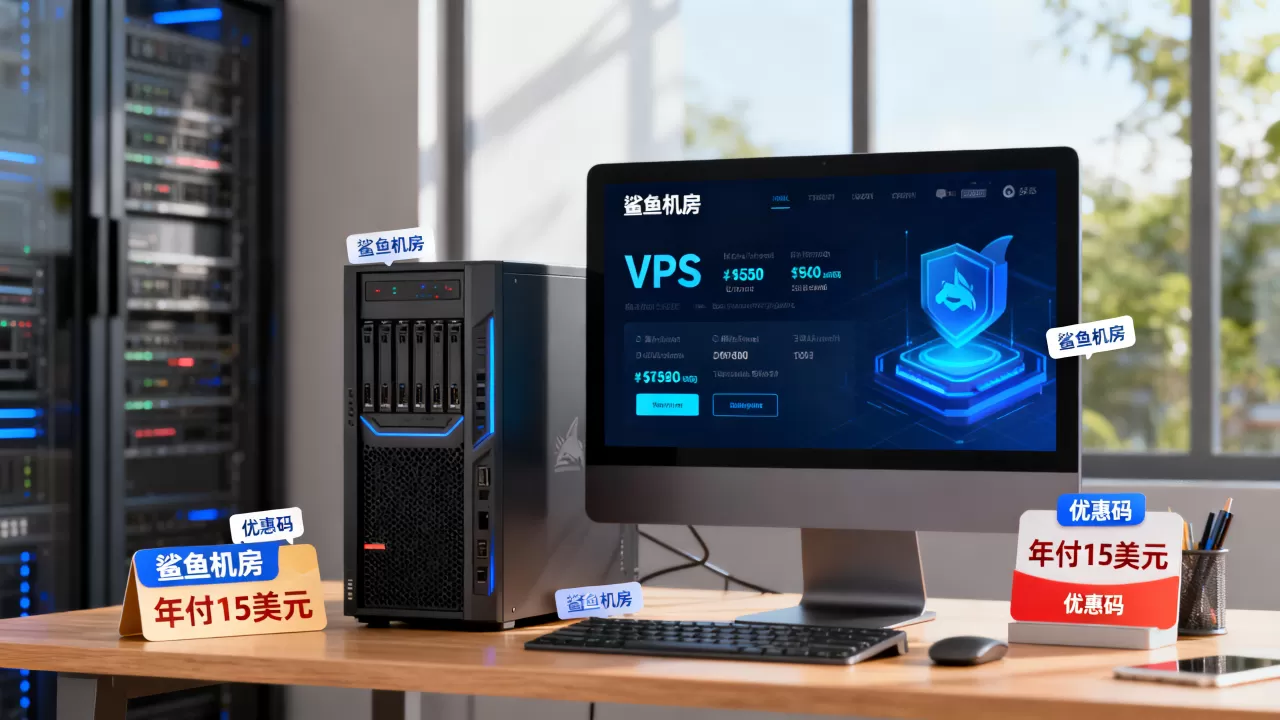 鲨鱼机房不限流量VPS年付15美元值不值,优惠码怎么用? 鲨鱼机房不限流量VPS年付15美元值不值,优惠码怎么用?