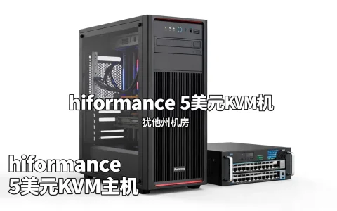 hiformance 5美元KVM主机值得买吗,犹他州机房速度如何
