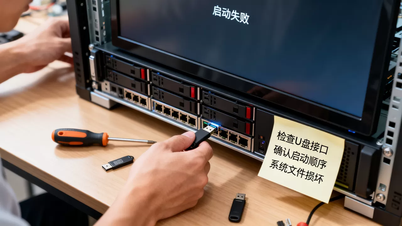 服务器系统U盘启动不了怎么办,启动失败原因是什么? 服务器系统U盘启动不了怎么办,启动失败原因是什么?