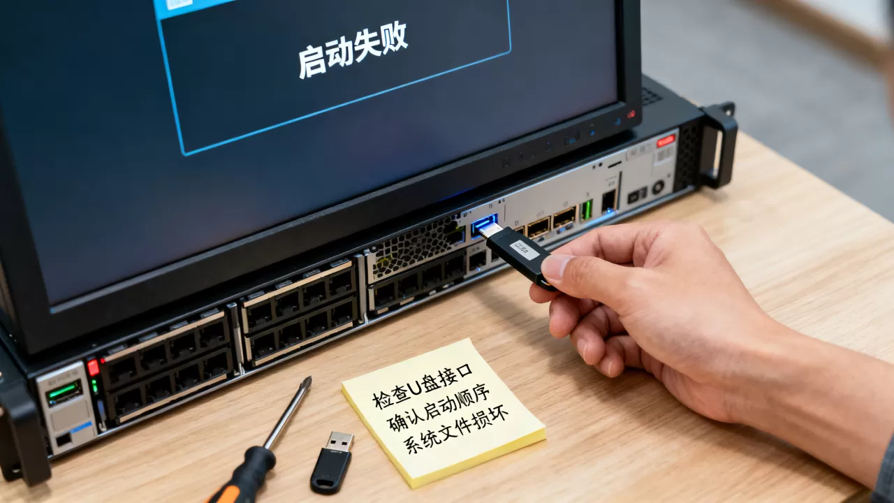 服务器系统U盘启动不了怎么办,启动失败原因是什么? 服务器系统U盘启动不了怎么办,启动失败原因是什么?