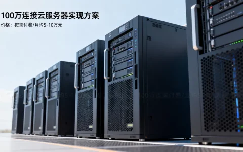 100万连接云服务器如何实现？，价格多少
