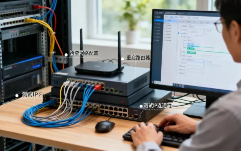重装酷番云服务器系统后IP无法访问怎么办，IP不通怎么解决