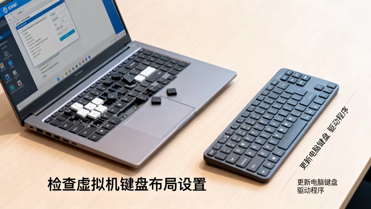 虚拟机键盘颠倒是什么原因,电脑键盘按键错乱怎么修复 虚拟机键盘颠倒是什么原因,电脑键盘按键错乱怎么修复
