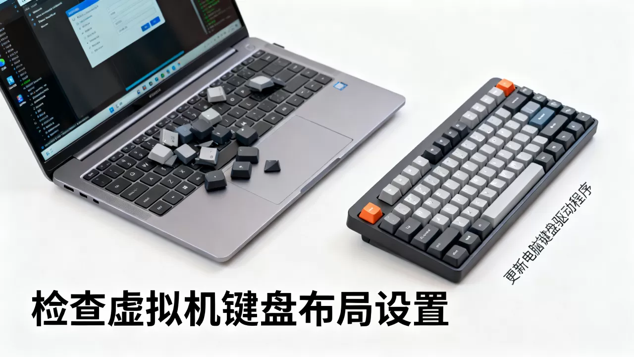 虚拟机键盘颠倒是什么原因,电脑键盘按键错乱怎么修复 虚拟机键盘颠倒是什么原因,电脑键盘按键错乱怎么修复