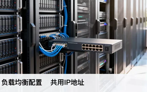 多台服务器如何共用一个IP地址，负载均衡怎么配置？