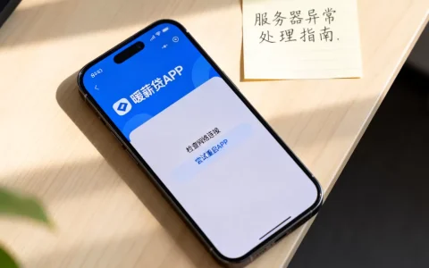 暖薪贷APP服务器开小差怎么回事，暖薪贷APP打不开怎么办？