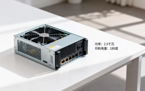 小型云服务器功率多少千瓦够用，一个月多少度电？