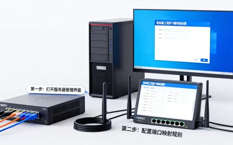 管家婆工贸版T9服务器设置步骤有哪些，端口映射怎么配置