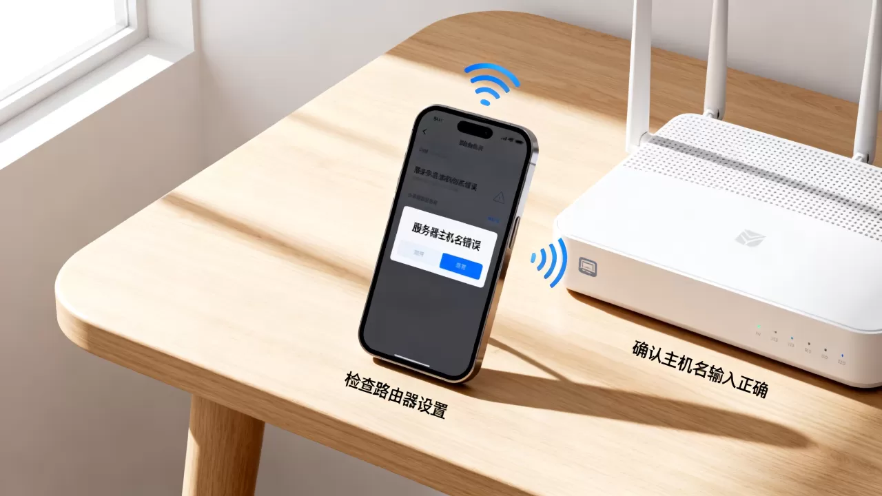 手机wifi服务器主机名报错怎么办,连接不上什么原因? 手机wifi服务器主机名报错怎么办,连接不上什么原因?