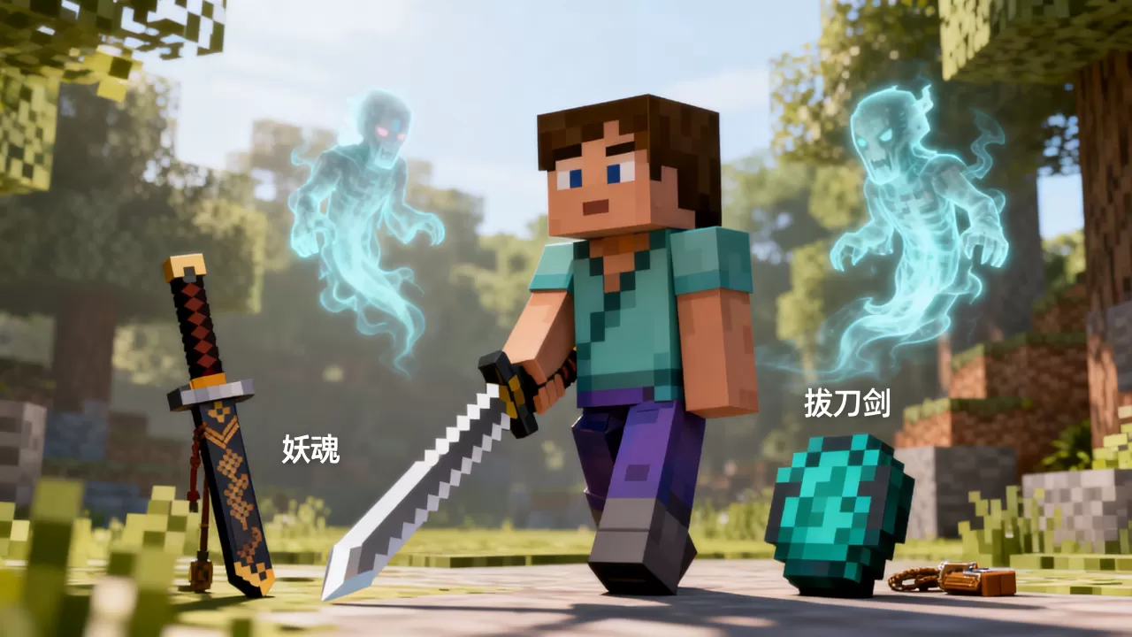 我的世界服务器拔刀剑怎么刷妖魂?,妖魂速刷技巧是什么 我的世界服务器拔刀剑怎么刷妖魂?,妖魂速刷技巧是什么