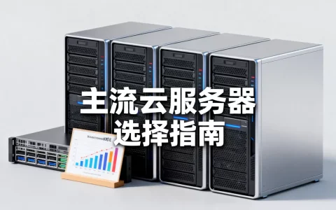 目前主流的云服务器有哪些，云服务器哪家好如何选择