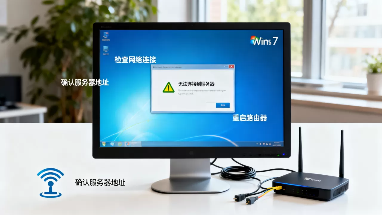 win7与服务器自动连接失败如何解决,无法连接到服务器怎么办 win7与服务器自动连接失败如何解决,无法连接到服务器怎么办