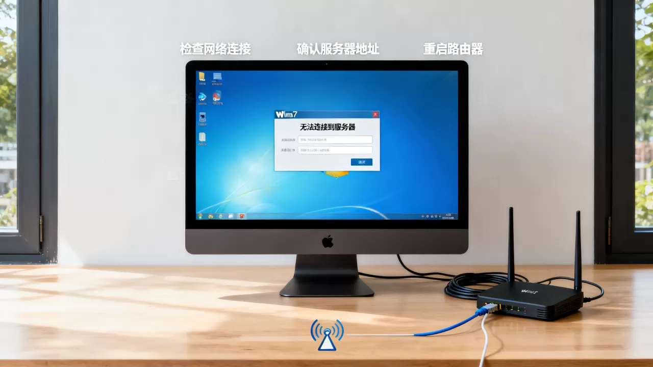 win7与服务器自动连接失败如何解决,无法连接到服务器怎么办 win7与服务器自动连接失败如何解决,无法连接到服务器怎么办