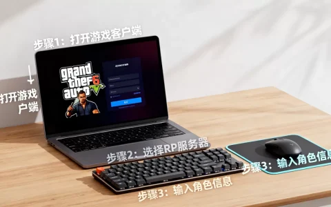 GTA6角色扮演服务器怎么进？,如何加入RP服详细教程