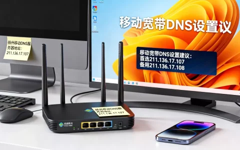 扬州移动DNS服务器地址是多少，移动宽带DNS怎么设置最好