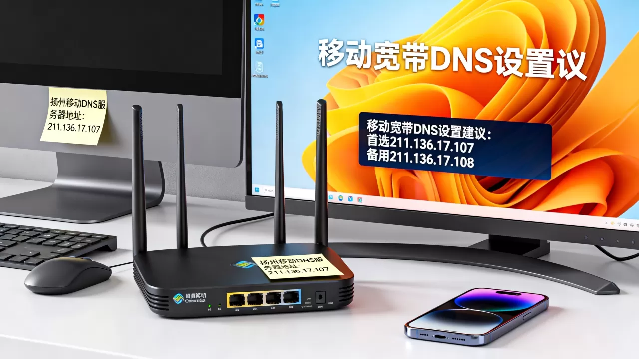 扬州移动DNS服务器地址是多少,移动宽带DNS怎么设置最好 扬州移动DNS服务器地址是多少,移动宽带DNS怎么设置最好