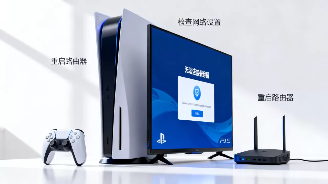 PS5上面无法登录服务器怎么办,PS5连不上网怎么解决? PS5上面无法登录服务器怎么办,PS5连不上网怎么解决?