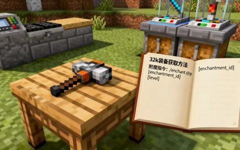 我的世界网易服务器32k怎么弄，附魔指令是什么？