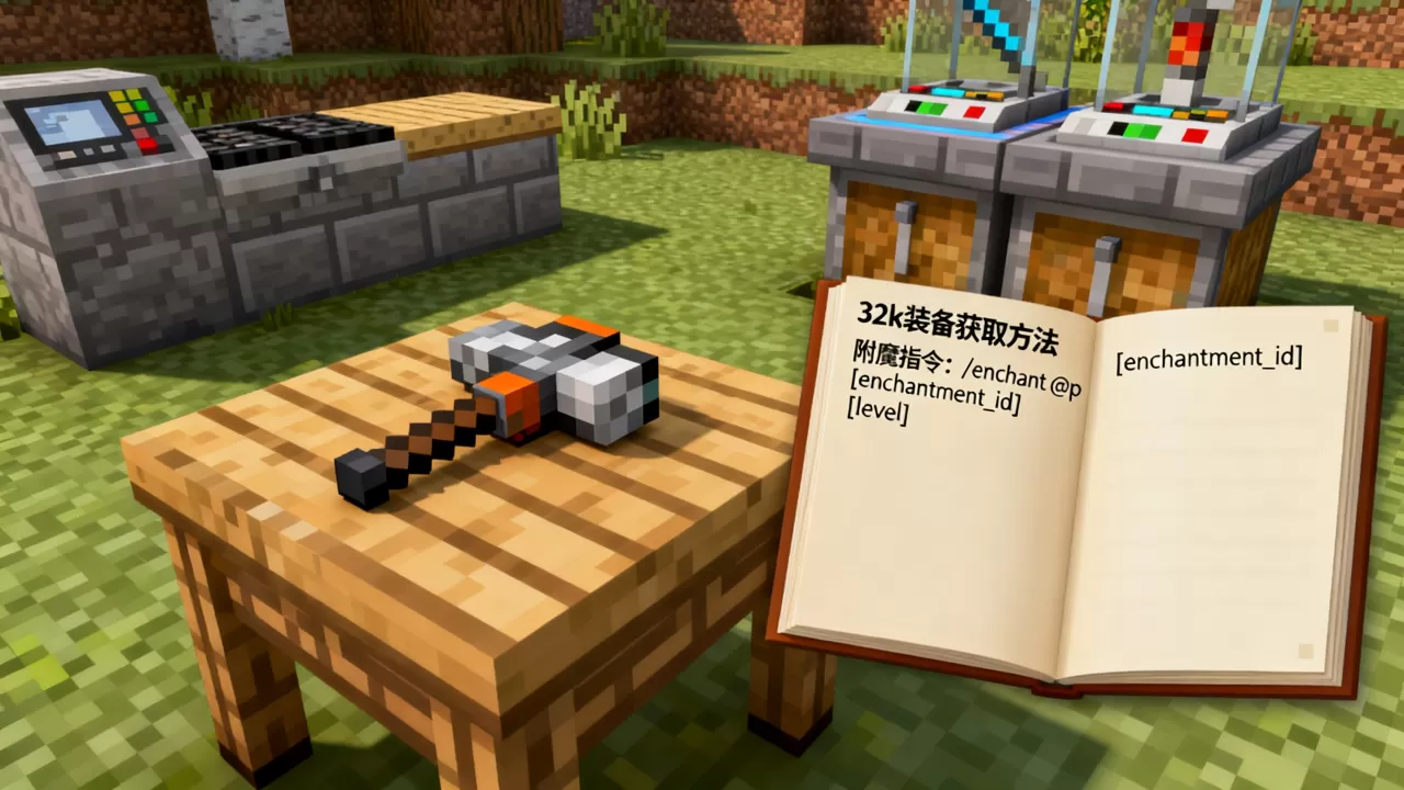 我的世界网易服务器32k怎么弄,附魔指令是什么? 我的世界网易服务器32k怎么弄,附魔指令是什么?