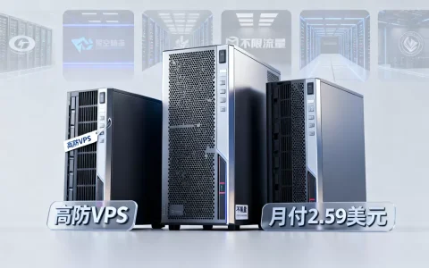 高防VPS月付2.59美元值不值，不限流量6机房怎么选