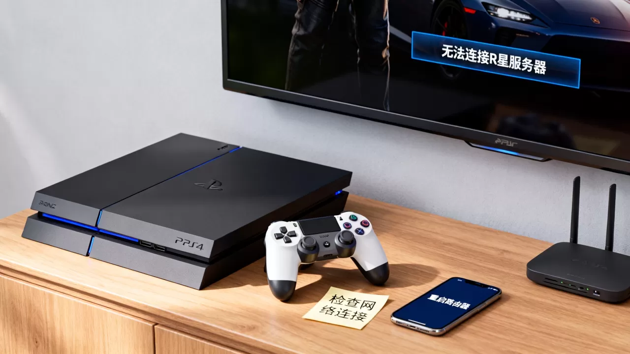 PS4为什么无法连接r星服务器,怎么解决 PS4为什么无法连接r星服务器,怎么解决