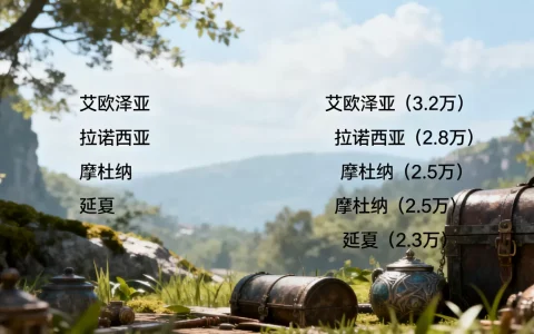 ff14国服服务器有哪些，哪个区服人最多？