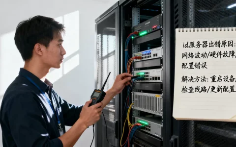 id服务器出错的原因有哪些，怎么解决呢？