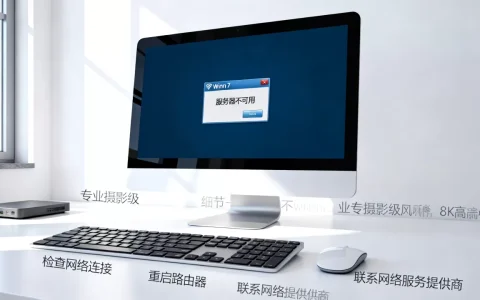 win7提示服务器不可用怎么解决，是什么原因？