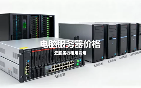 电脑服务器多少钱一台，云服务器租用一年多少钱