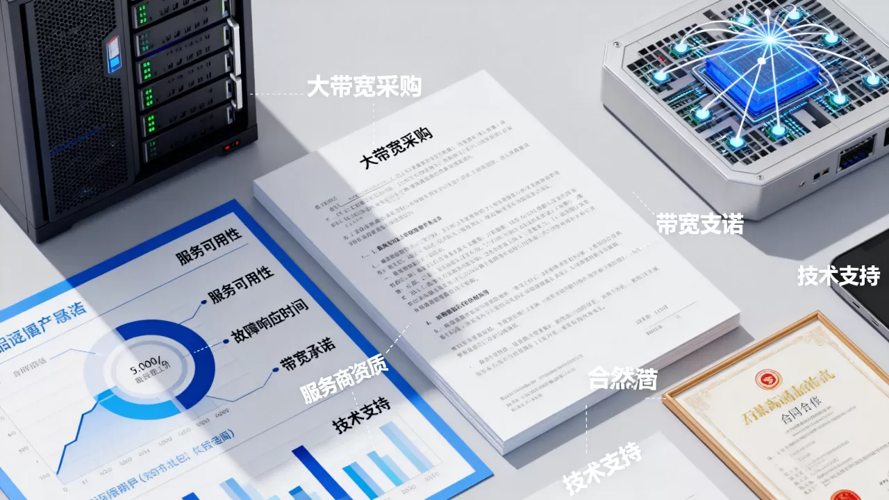 大带宽采购中服务水平条款重点看哪些?,怎么选服务商? 大带宽采购中服务水平条款重点看哪些?,怎么选服务商?