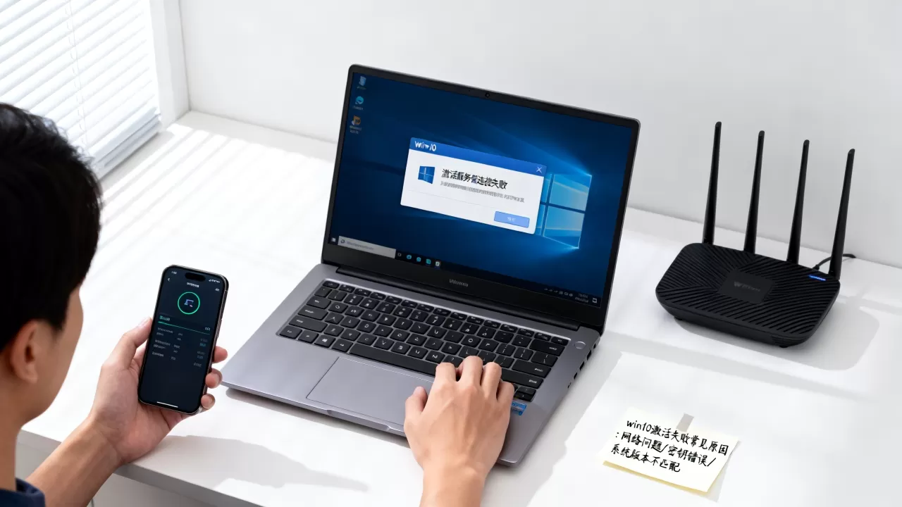 win10激活服务器连不上咋办?,win10激活失败啥原因? win10激活服务器连不上咋办?,win10激活失败啥原因?
