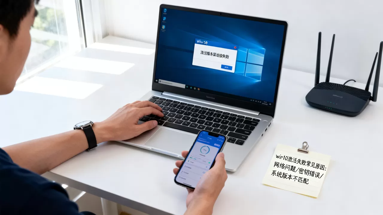 win10激活服务器连不上咋办?,win10激活失败啥原因? win10激活服务器连不上咋办?,win10激活失败啥原因?