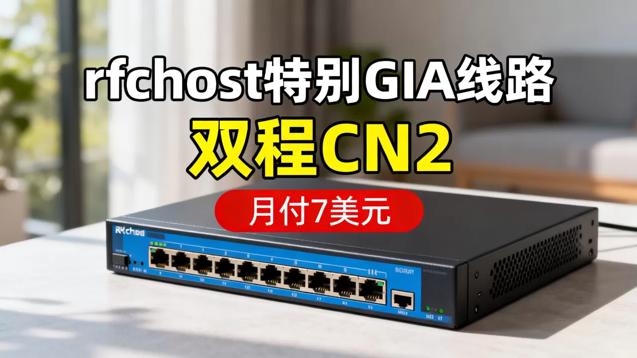 rfchost特别GIA线路双程CN2月付7美元如何,靠谱吗 rfchost特别GIA线路双程CN2月付7美元如何,靠谱吗