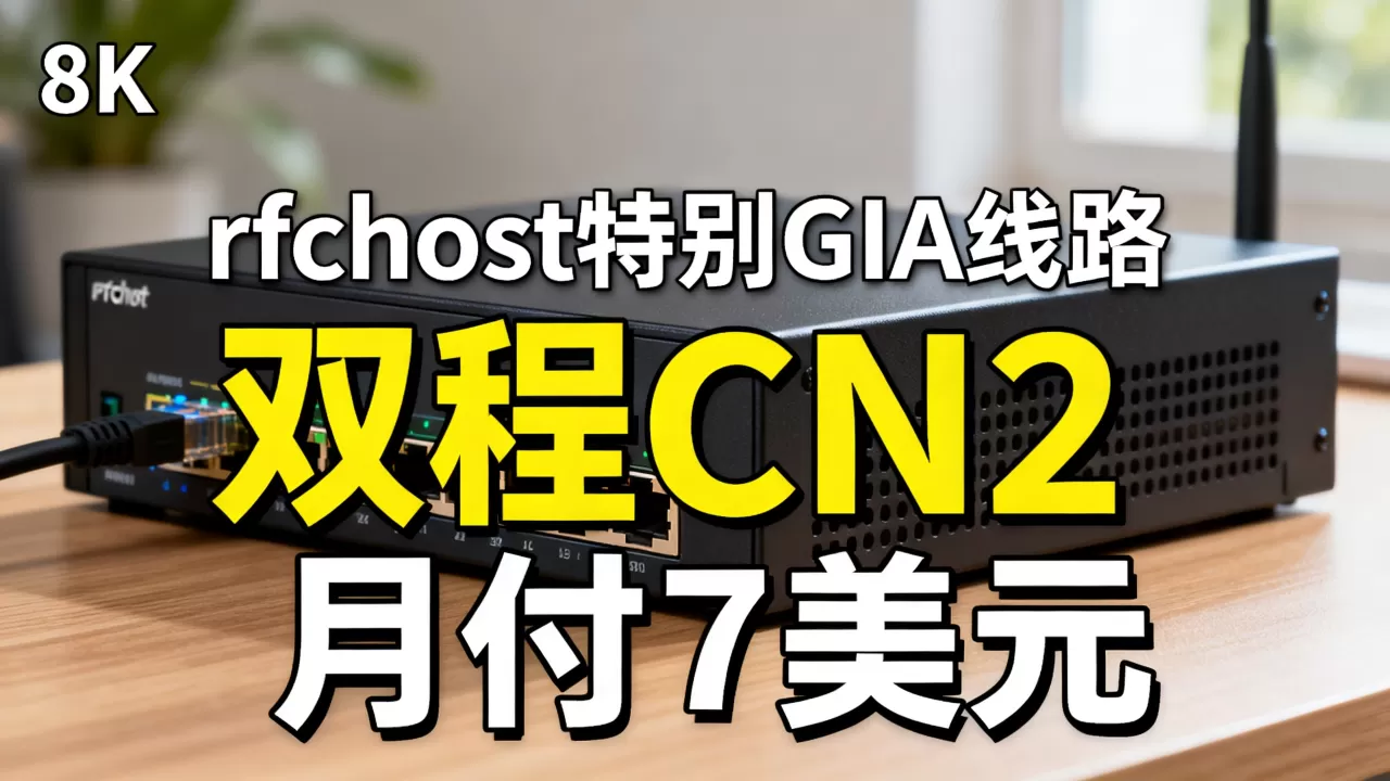 rfchost特别GIA线路双程CN2月付7美元如何,靠谱吗 rfchost特别GIA线路双程CN2月付7美元如何,靠谱吗