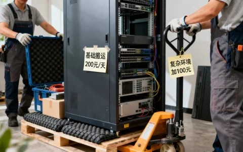 搬服务器一天到底多少钱，收费标准是什么？