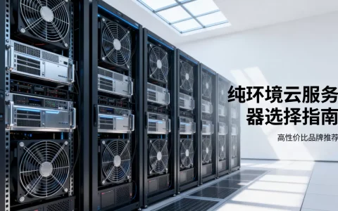 纯环境云服务器有哪些选择，哪个牌子性价比高？