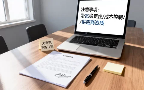 大带宽采购决策到底由谁拍板，有哪些注意事项？
