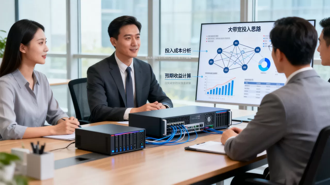 如何向管理层讲清大带宽投入思路,投入回报怎么算? 如何向管理层讲清大带宽投入思路,投入回报怎么算?